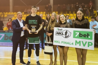 Dar vienas "Žalgirio" talentas pasirinko NCAA: už Atlanto išvyksta NKL finalo ketverto MVP